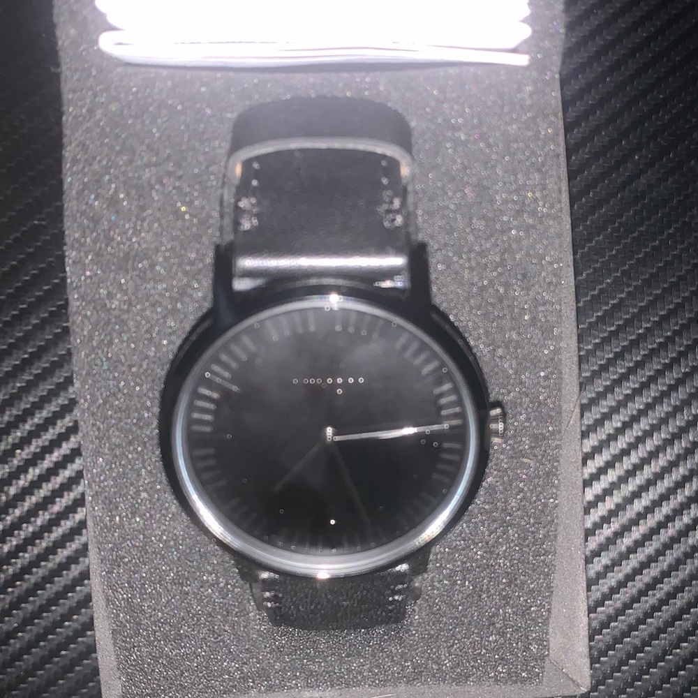 New Nixon Porter Leather Black Watch